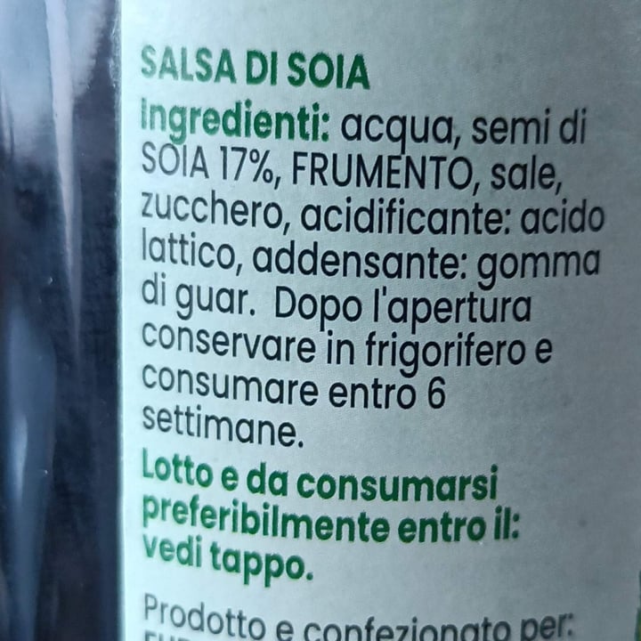 photo of Amo Essere Veg salsa di soia shared by @veguano on  01 May 2023 - review