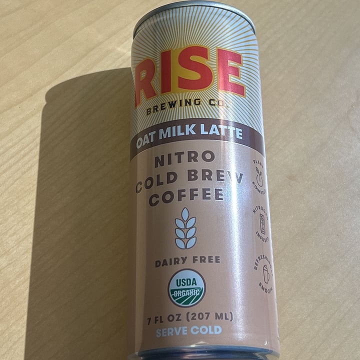 photo of Rise Oat Milk Latte shared by @herbivoracious on  25 May 2023 - review