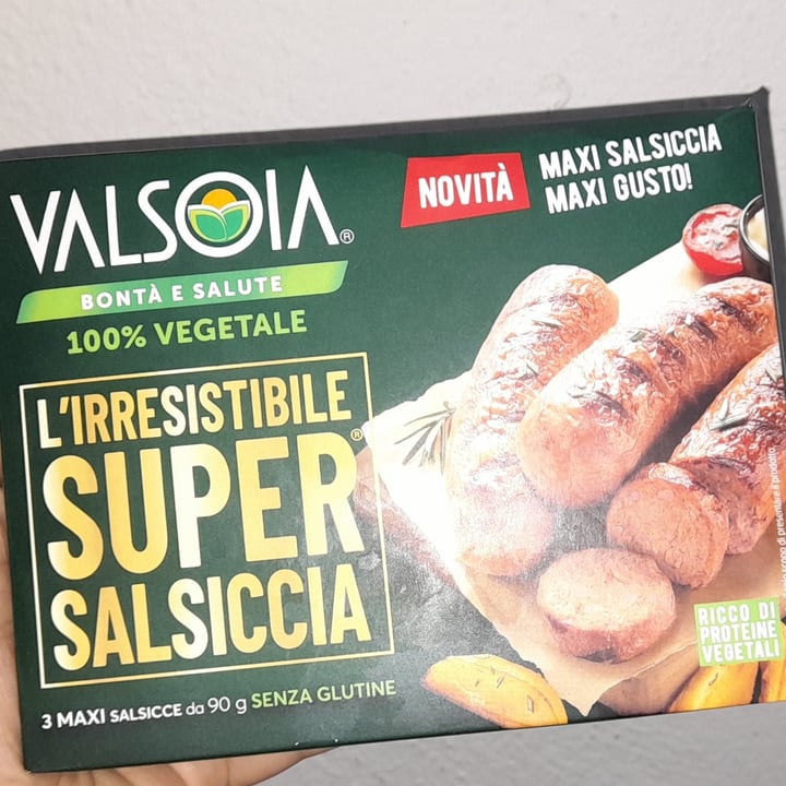 photo of Valsoia L’irresistibile Super Salsiccia (Sausage) shared by @-mari- on  10 Feb 2023 - review