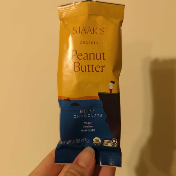 photo of Sjaak’s Organic Chocolates Peanut Butter Melk Chocolate shared by @regimack on  09 Jul 2023 - review