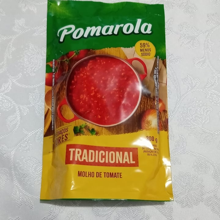photo of molho de tomate pomarola Molho de Tomate Pomarola shared by @fatimaap on  21 Mar 2023 - review