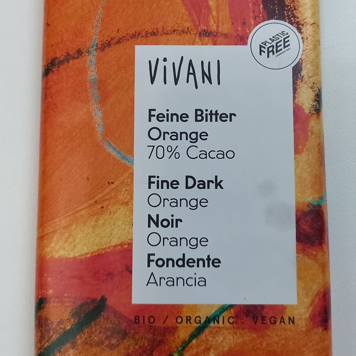 photo of Vivani Cioccolato fondente Vivani all’arancia shared by @1970270670 on  14 May 2023 - review