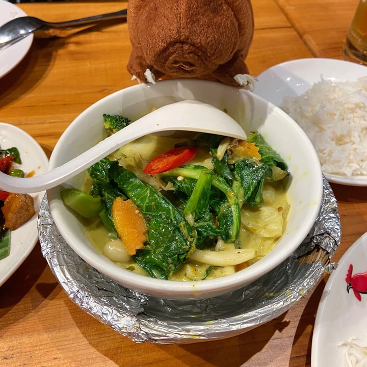 photo of Sawasdee Thai Restaurant Vegan Green Curry shared by @dafnelately on  22 Nov 2022 - review