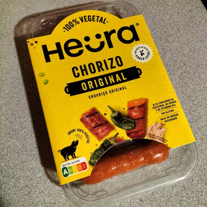 photo of Heura Chorizo Original shared by @javisanx on  03 Aug 2023 - review