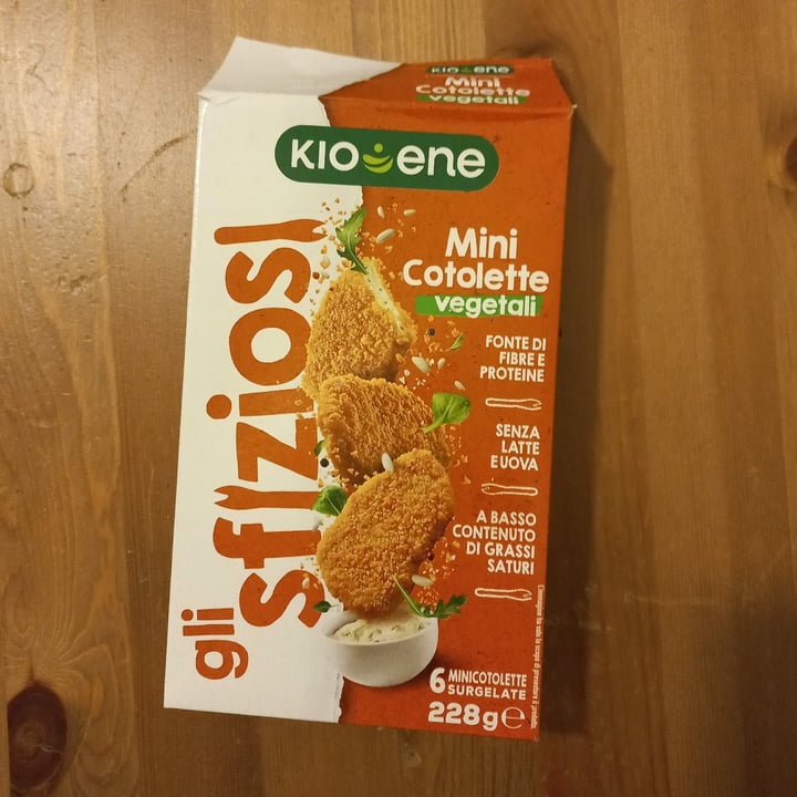 photo of Kioene gli sfiziosi mini cotolette vegetali shared by @lacucinadi-marta on  10 May 2023 - review