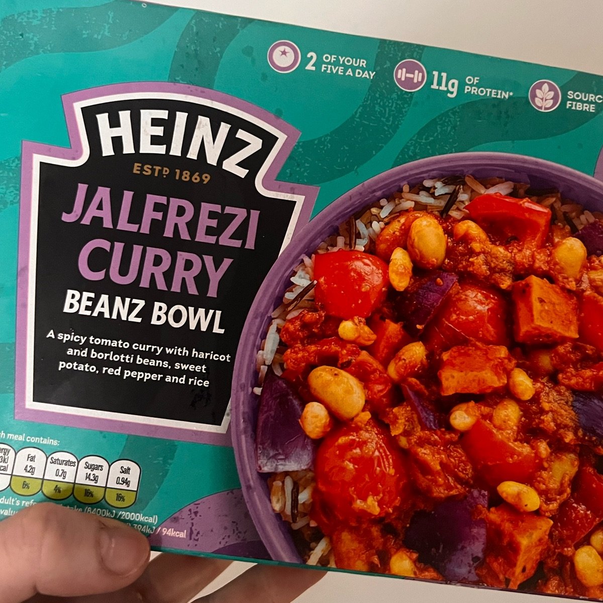Heinz JALFREZI CURRY BEANZ BOWL Reviews | abillion
