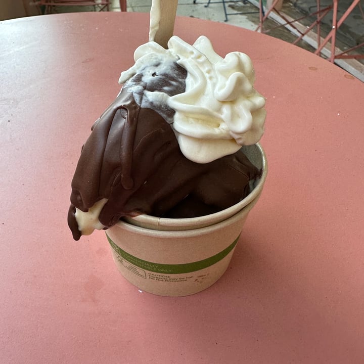photo of Dreamery Chocolate Shell Vanilla Ice Cream shared by @izoldat on  13 Jun 2023 - review