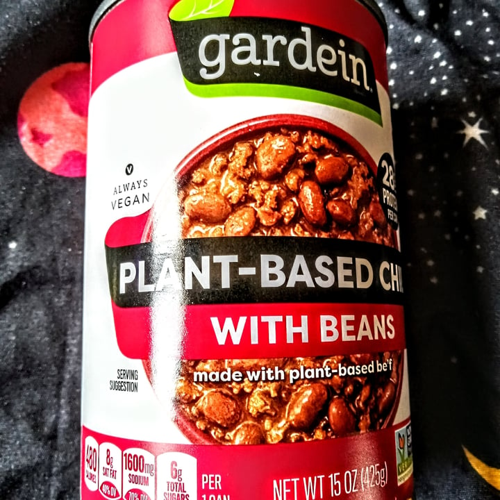 photo of Gardein Plant Based Chili With Beans shared by @ms-chicken on  22 Jun 2023 - review