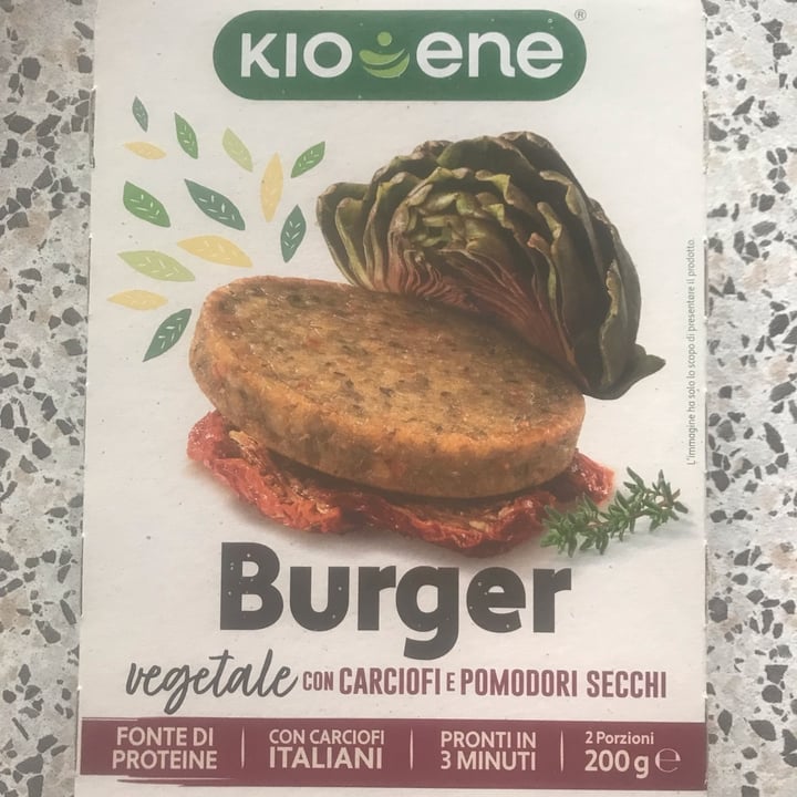 photo of Kioene Burger ai carciofi e pomodori secchi shared by @stephgreen on  21 Feb 2023 - review