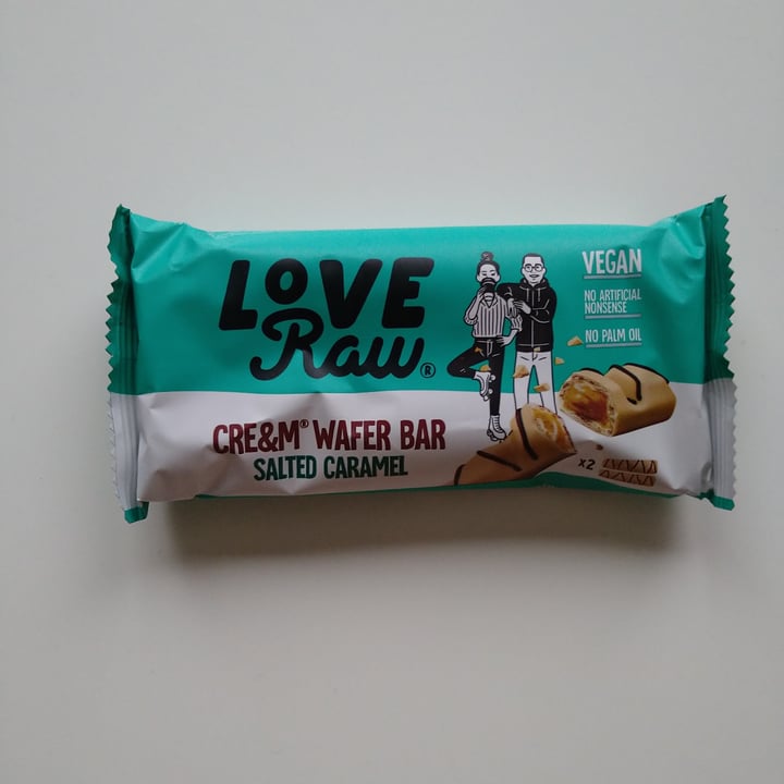 photo of LoveRaw Cre&m Wafer Bar (Salted Caramel) shared by @danvin85 on  25 Jan 2023 - review