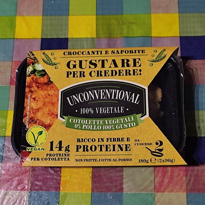 photo of Unconventional Cotolette Vegetali 0% Pollo 100% Gusto shared by @ginlemon on  27 Jan 2023 - review