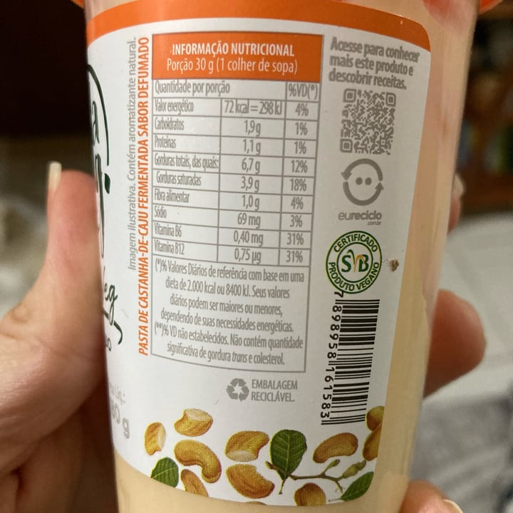 photo of Vida Veg Requeijão defumado shared by @deboramagrini on  29 May 2023 - review