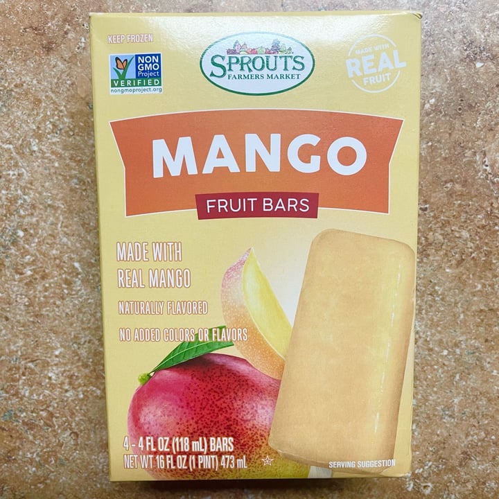 photo of Sprouts Farmers Market Mango Fruit Bars shared by @monikitty on  01 May 2023 - review