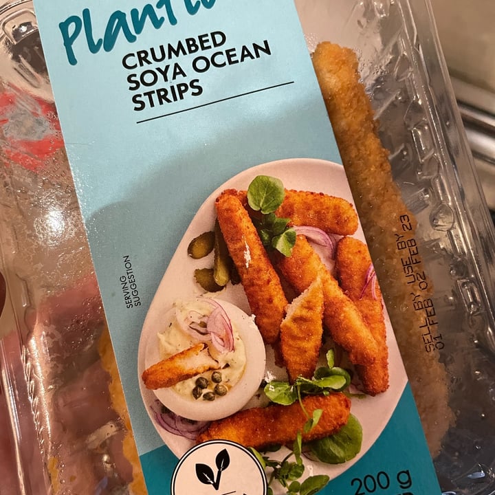 photo of Woolworths Food crumbed soya ocean strips shared by @sarahjeggle on  30 Jan 2023 - review