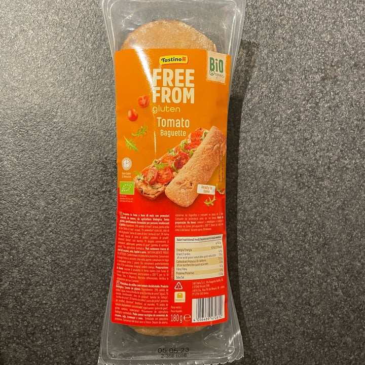 photo of Tastino Tomato Baguette shared by @spesaconpugliaveg on  31 Jan 2023 - review