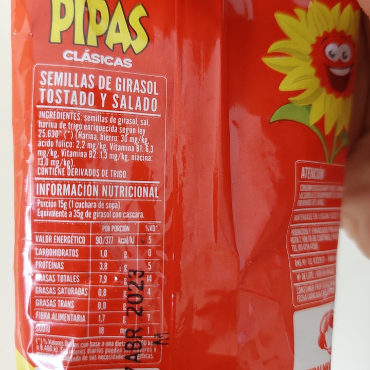 photo of Pipas Semillas de Girasol shared by @flay on  21 Feb 2023 - review