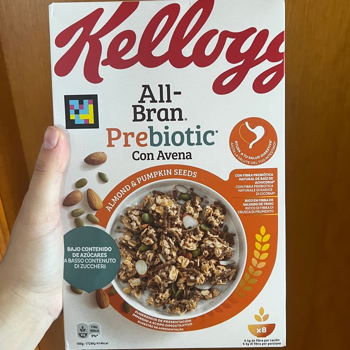 photo of Kellogg's All bran prebiotic con avena shared by @millula on  26 Jul 2023 - review