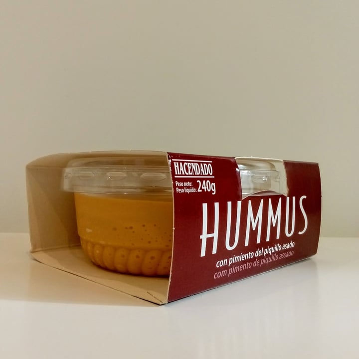photo of Hacendado Hummus con Pimiento del Piquillo Asado shared by @troosti on  03 Aug 2023 - review