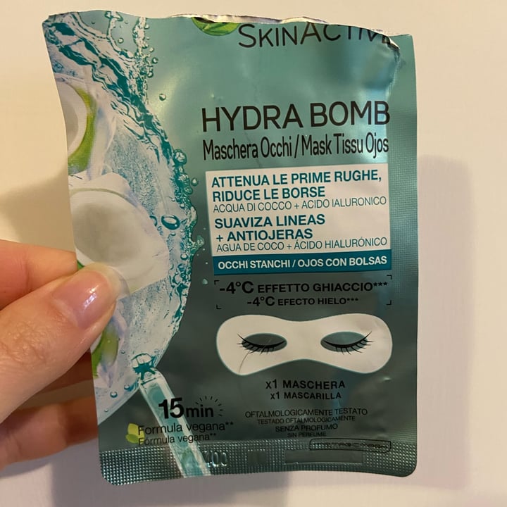 photo of Garnier Maschera Occhi Hydra Bomb shared by @papero84 on  27 Jan 2023 - review