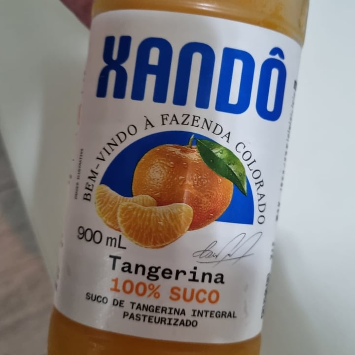 photo of Xando Suco de Tangerina shared by @flaviapires on  23 Feb 2023 - review