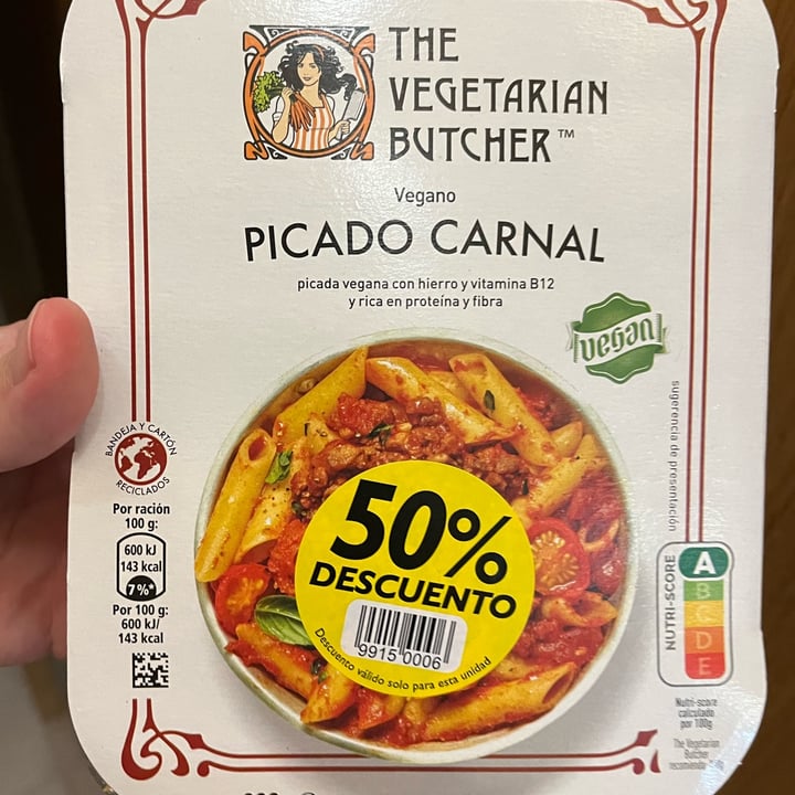 photo of The Vegetarian Butcher Picado Carnal shared by @irenevegan on  26 Jan 2023 - review