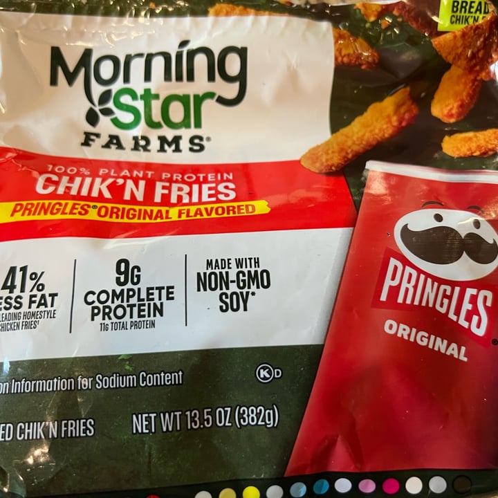 photo of MorningStar Farms Chik'n Fries Pringles Original Flavored shared by @myblissfuljourney on  14 Jul 2023 - review