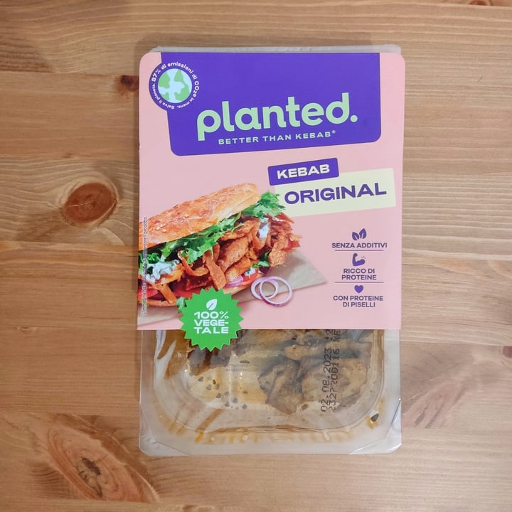photo of Planted Planted kebab original shared by @iris2326 on  20 Jul 2023 - review