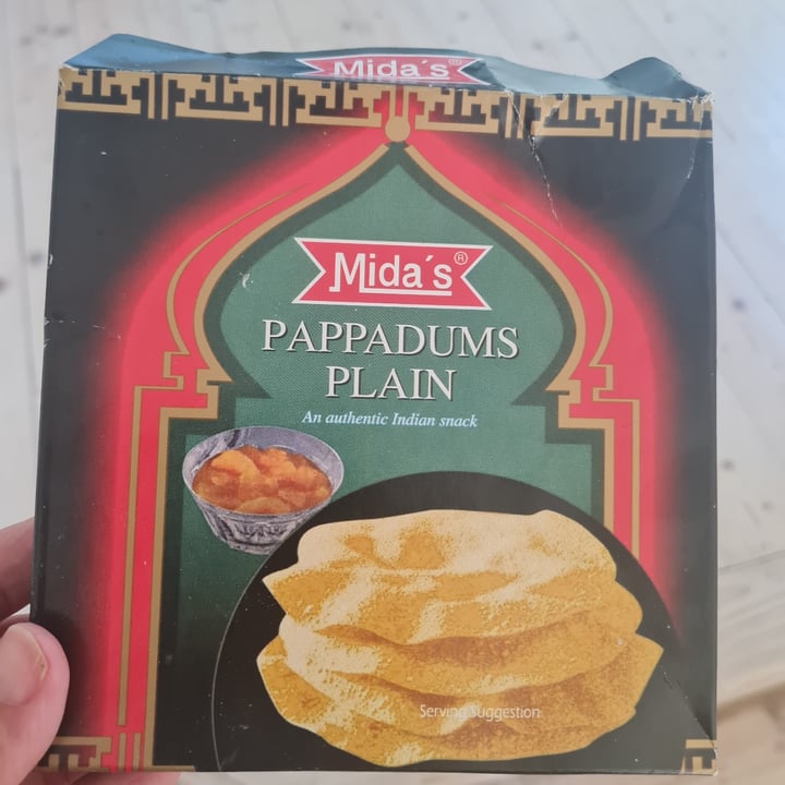photo of Mida’s Pappadums plain shared by @susi-mgm on  18 Jul 2023 - review