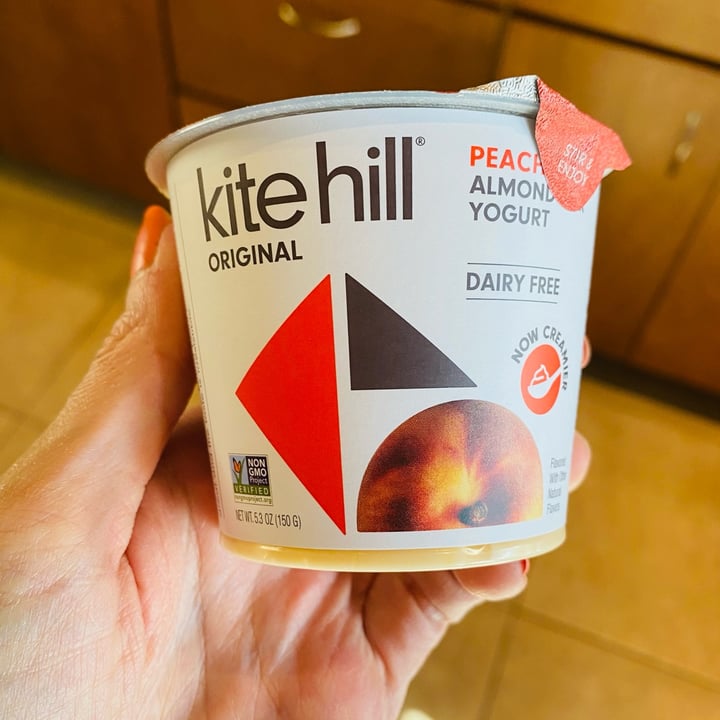 Kite Hill Peach Almond Milk Yogurt Review abillion