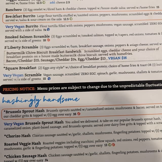 Photo of the dish “very vegan scramble”