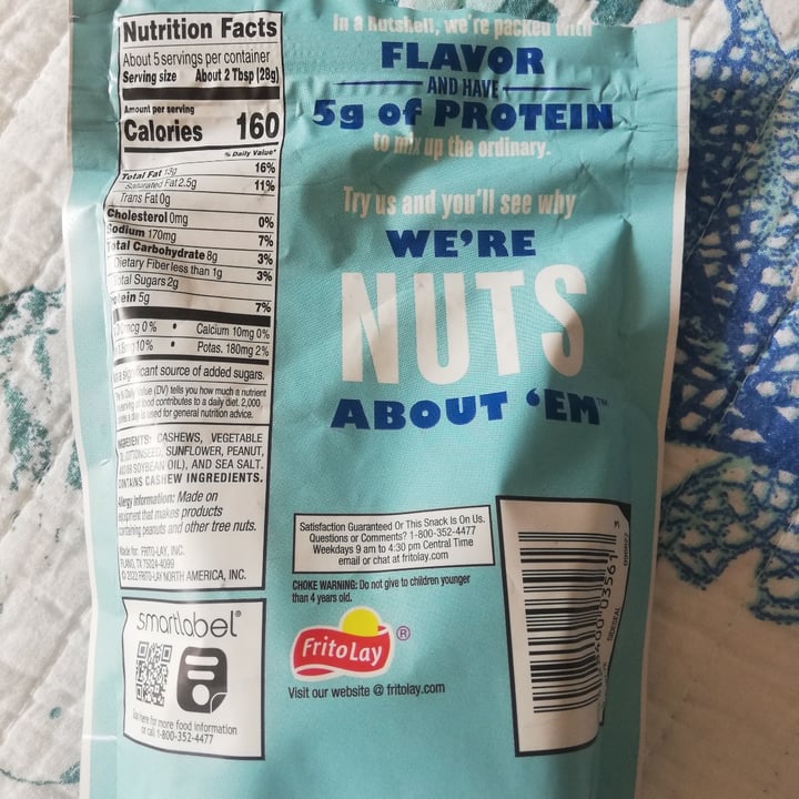 photo of Nut Harvest Sea Salted Whole Cashews shared by @lamy on  07 Apr 2023 - review