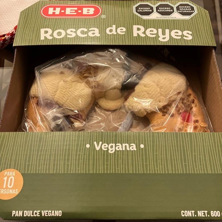 photo of HEB Rosca de Reyes Vegana shared by @dafrosae on  08 Jan 2023 - review
