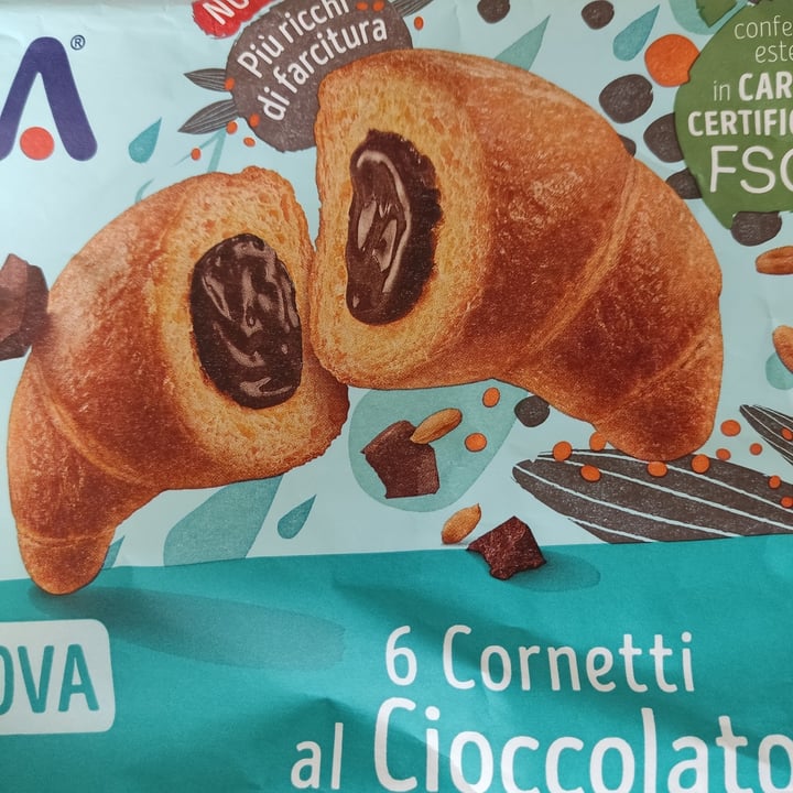 photo of Misura 6 cornetti al cioccolato shared by @giugy76 on  23 Apr 2023 - review