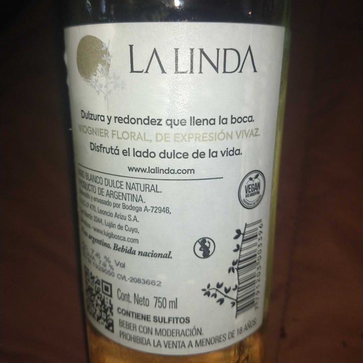 photo of Luigi Bosca La Linda Sweet Viognier shared by @milamassaro on  01 Jun 2023 - review