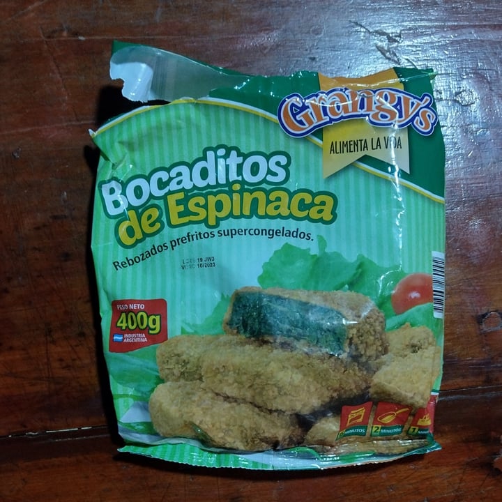 photo of Grangys Bocaditos De Espinaca shared by @ro1078 on  28 Mar 2023 - review