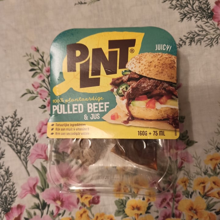 photo of plnt Pulled Beef and Jus shared by @unitedforanimals on  22 Apr 2023 - review