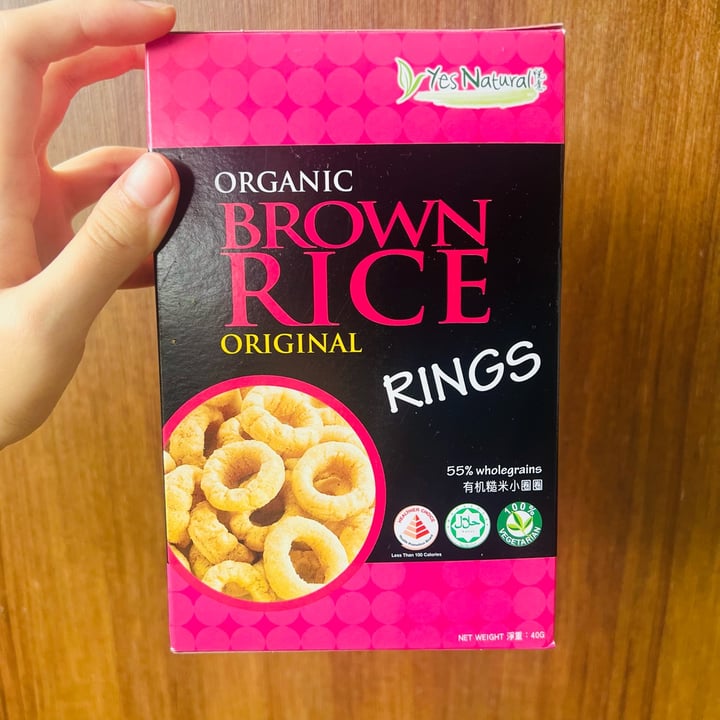YES Natural Brown Rice Rings Review | abillion