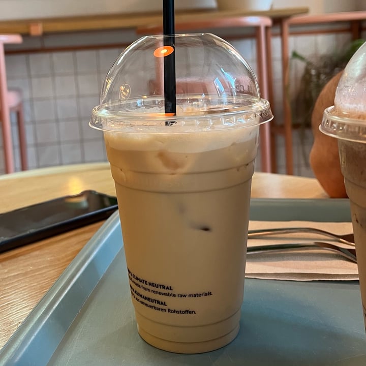 photo of Tolstoy - Plant-Based Eatery salty caramel iced latte shared by @ademarsi on  11 Aug 2023 - review