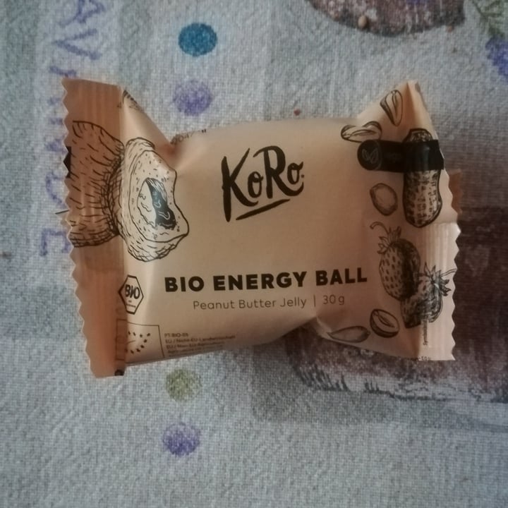photo of Koro Bio Energy Ball Peanut Butter Jelly shared by @e1e on  17 Feb 2023 - review