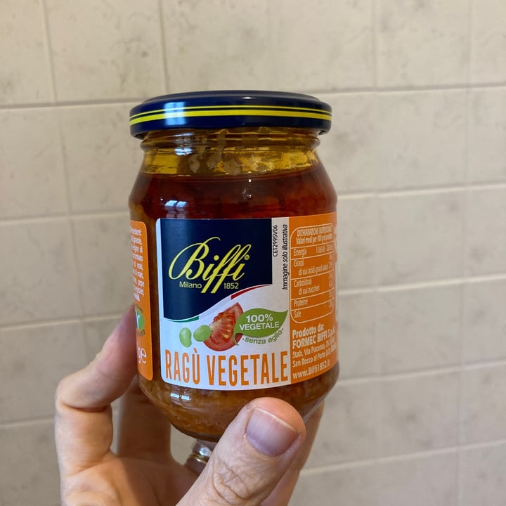 photo of Biffi Che Sugo! Ragù Vegetale (in vetro) shared by @valeriazan on  15 May 2023 - review