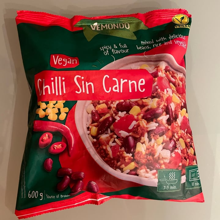 photo of Vemondo Chilli sin carne shared by @mariannazemi on  10 Feb 2023 - review