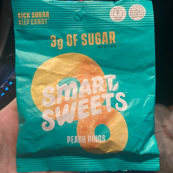 photo of Smart Sweets Peach Rings shared by @taysavage on  18 Apr 2023 - review