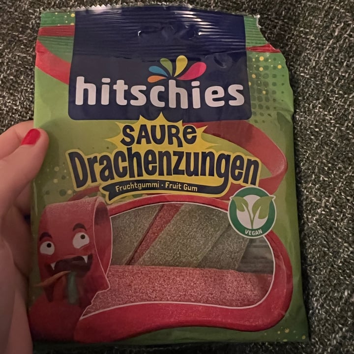 photo of Hitschies Saure Drachenzungen (Green)  shared by @holasoymylk on  14 Feb 2023 - review