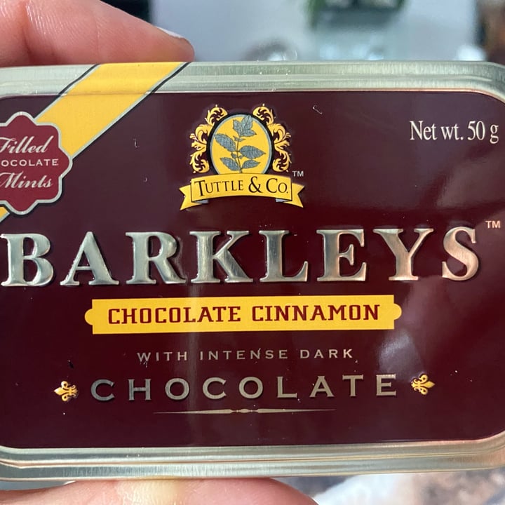 photo of Barkley’s Naturally Fair Mints Cinnamon Mints shared by @sunnycaribbeanvegan on  15 Jan 2023 - review