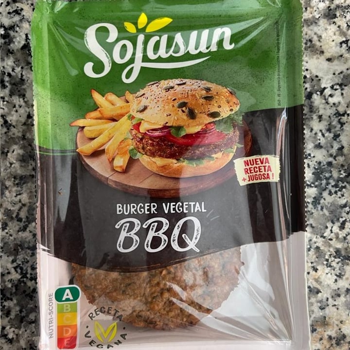 photo of Sojasun Hamburguesa vegetal BBQ shared by @trajkovskagutierrez on  03 Jul 2023 - review
