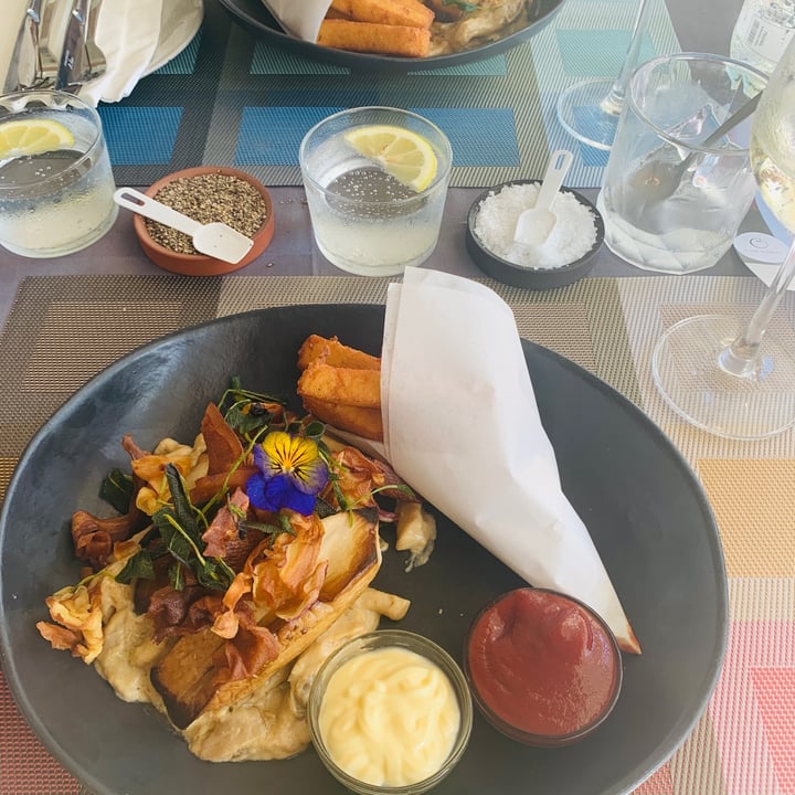 photo of Jenna's Miso mushroom steak with polenta fries and truffle mayo shared by @drdodd on  14 Jun 2023 - review