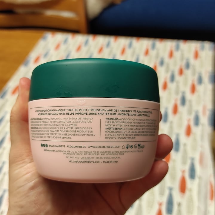 photo of Coco & Eve Hair masque shared by @usychan on  22 Jun 2023 - review