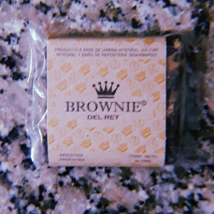 photo of Brownie del Rey Brownie con Mantequilla de Maní shared by @nanicuadern on  22 Jul 2023 - review