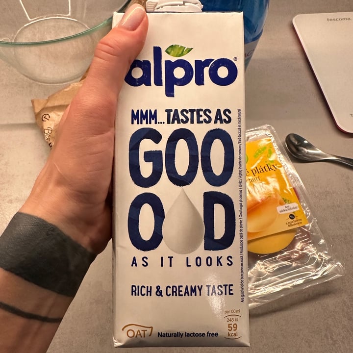 photo of Alpro Not Milk Plant-Based & Whole (OAT) shared by @markir on  12 Jul 2023 - review