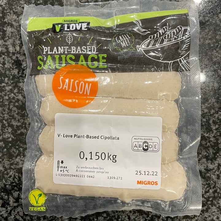 Migros V Love Plant Based Sausage Saison Review Abillion